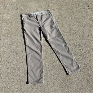 Outlier NYC tan beige skinny slim pants